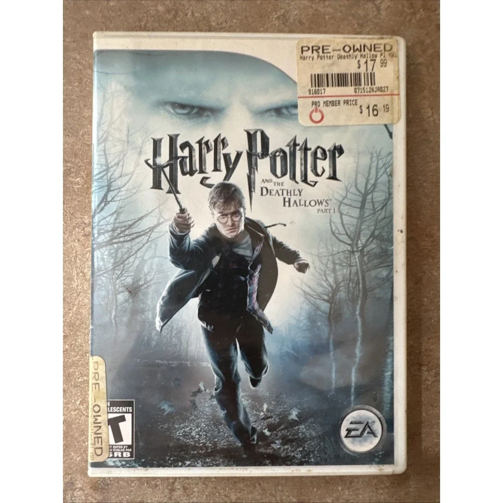 Harry Potter Deathly Hallows (Nintendo Wii, 2007) Complete w/Manual Tested Works